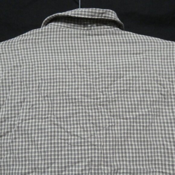 TOGO | small | Collared Button-Up Front Long Sleeve Shirt With Chest Pocket - Picture 11 of 15